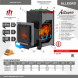 Печь-каменка ALLEGRO 18 (Аллегро 18) конвекционная