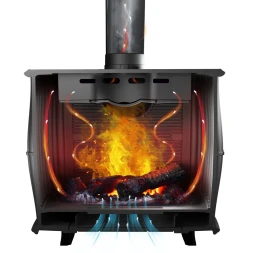 Чугунная печь-камин Маэстро 2 ПроМеталл